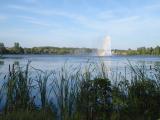 Fontain at Lake Boivin