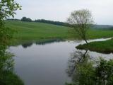 Peacefull creek near Eustis covered bridge