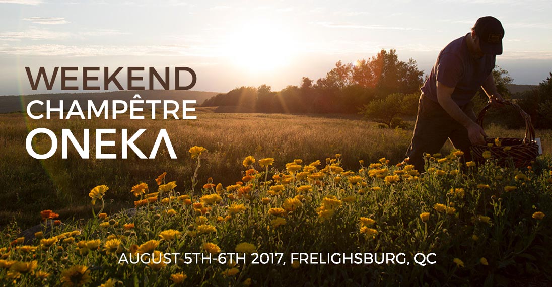 Weekend champêtre Oneka: At Oneka's gardens and wild fields in Frelighsburg