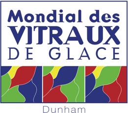 Mondial des vitraux de glace de Dunham Logo Mondial des vitraux de glace de Dunham