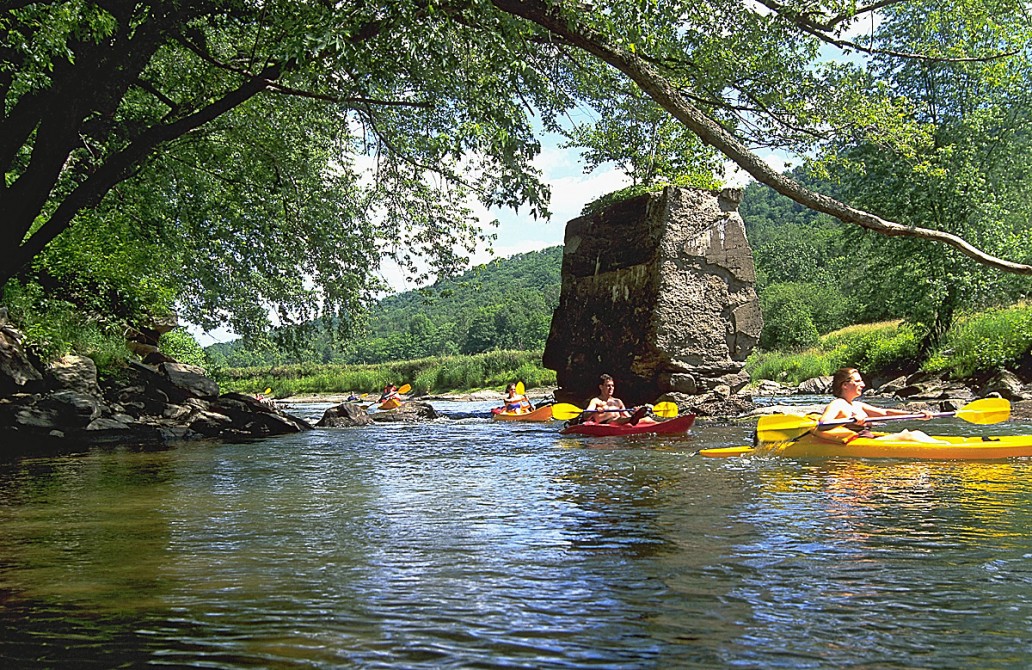 Au Diable Vert: Discover the beauty of the Missisquoi River in a kayak excursion in calm water.
© Au Diable Vert