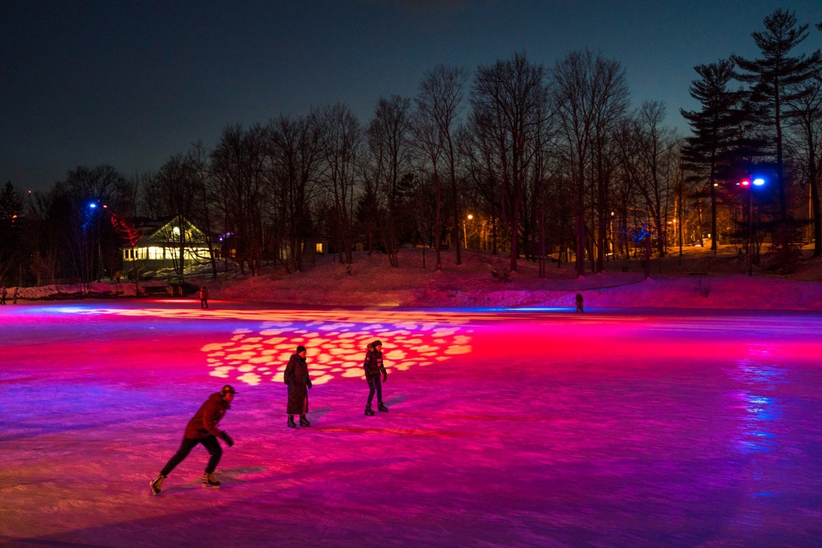 Illuminated Ice Skating at Domaine-Howard Park