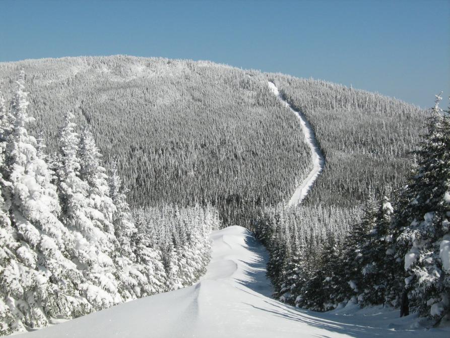 Boucle des Crêtes: Canada-USA Border