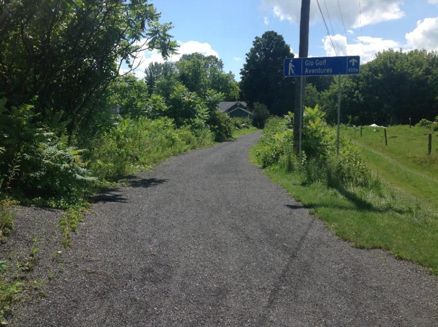 Axe Nord: Circuit Vélo-piétonnier Rivière aux pins