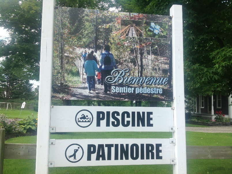 Sentier du parc: Municipalité de Sainte-Edwidge-de-Clifton