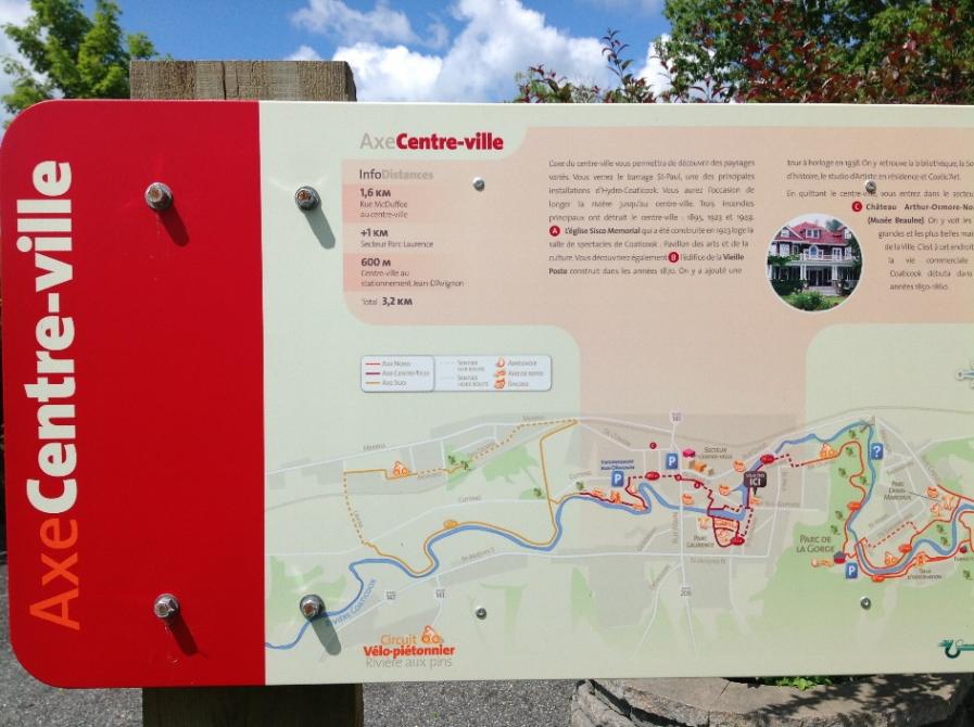 Axe Centre-ville: Ville de Coaticook