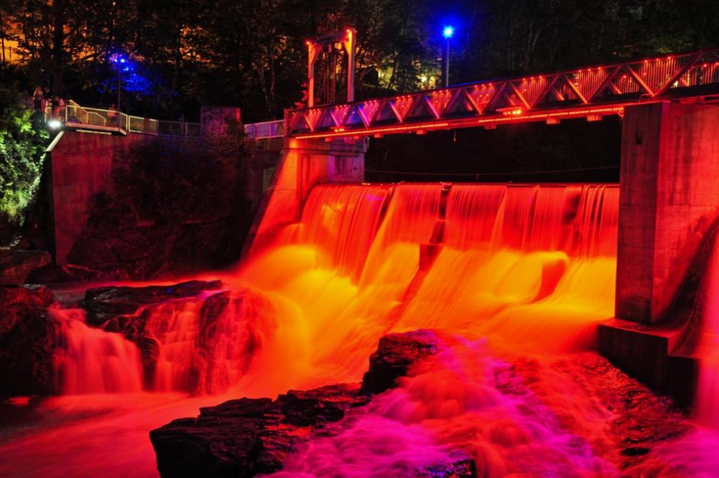 Promenade de la gorge de la Magog et sentier illuminé: Destination Sherbrooke