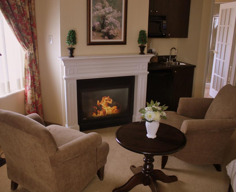 Suite Grand Luxe: Our suites offer a fireplace