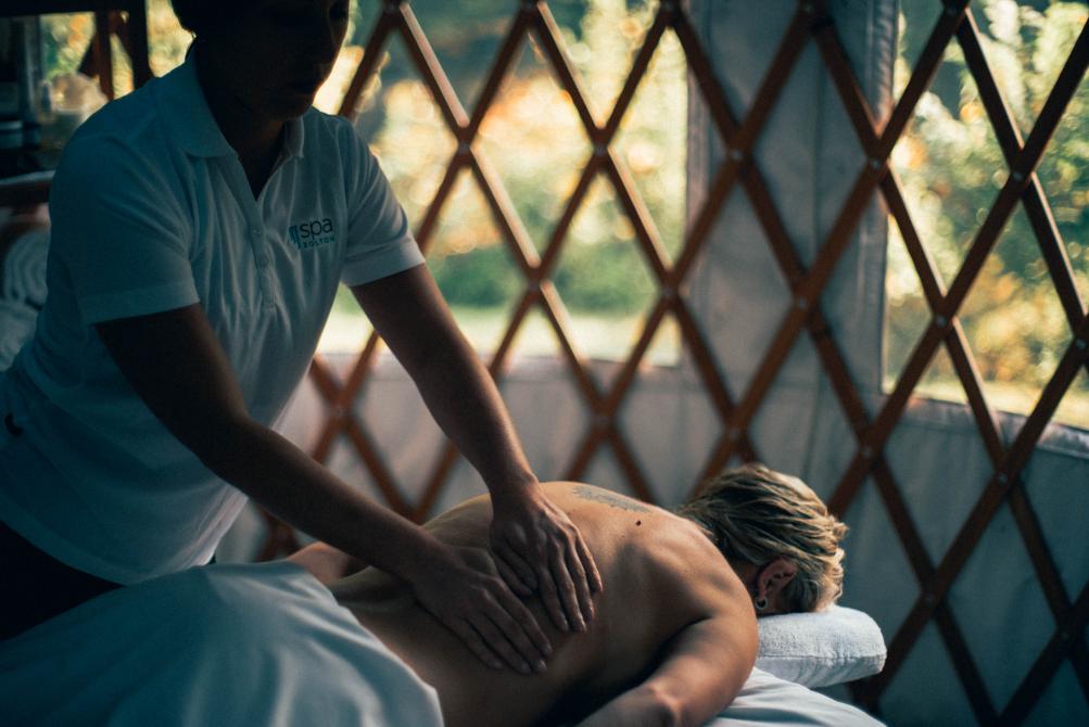 Finish yurts - Spa Bolton: Have you experimented a massage in a finish yurt ? 