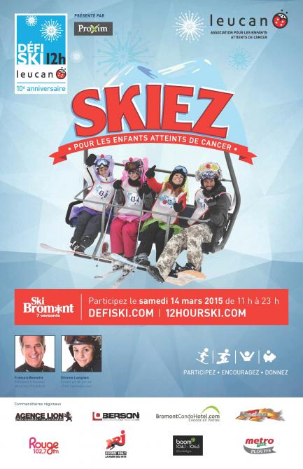 Défi Ski Leucan: Bromont