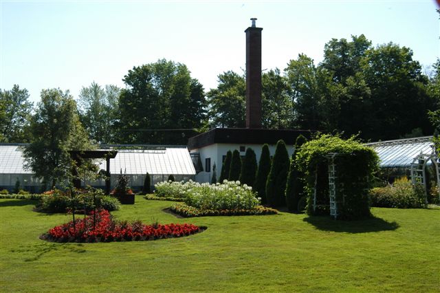 The Carl-Camirand Greenhouses Garden: