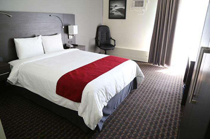 Standard room:  1 Queen bed