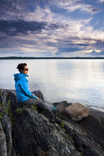 View from Baie des Sables - Parc national de Frontenac: