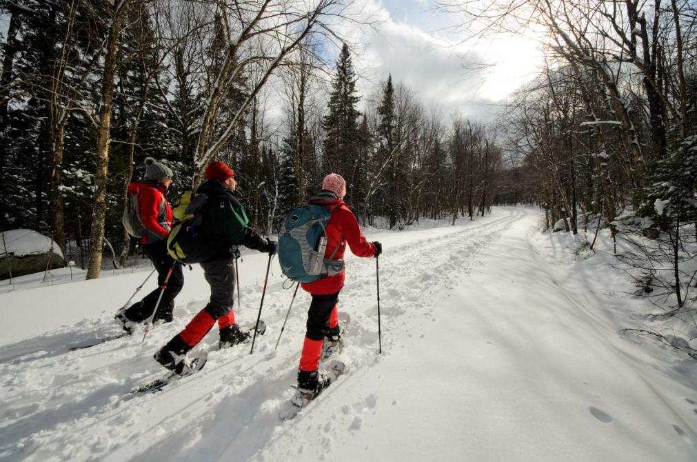 Snowshoeing - Parc national de Frontenac : ©Marc Loiselle