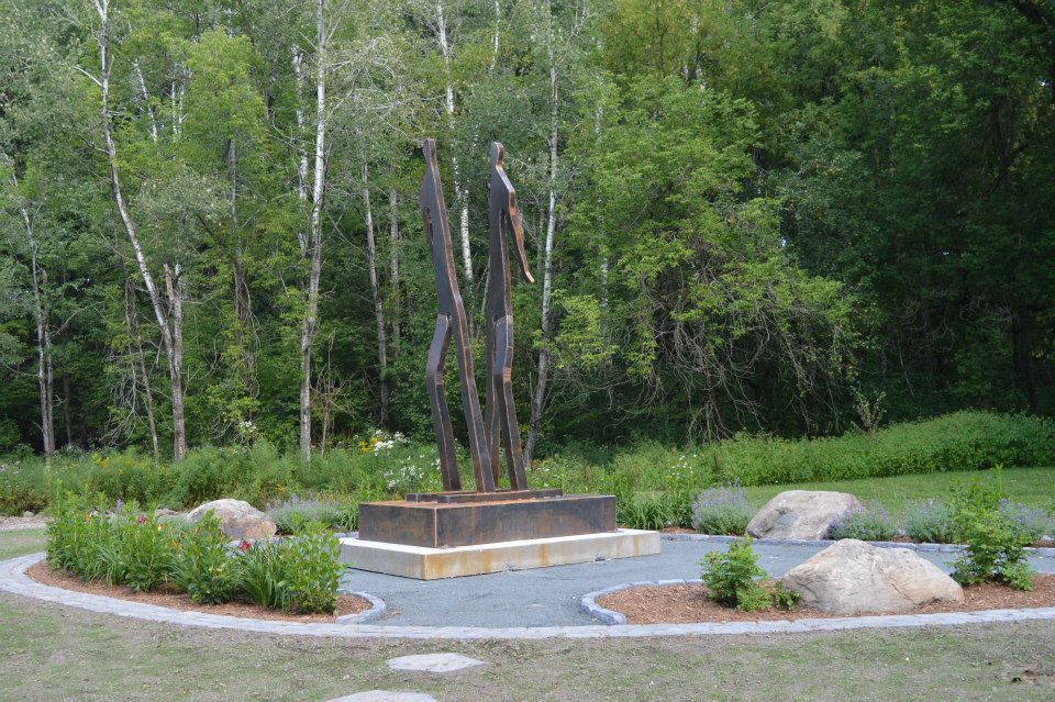 Artria Musée à ciel ouvert: La Campagnarde cycling path, Granby region
©Denise Papineau