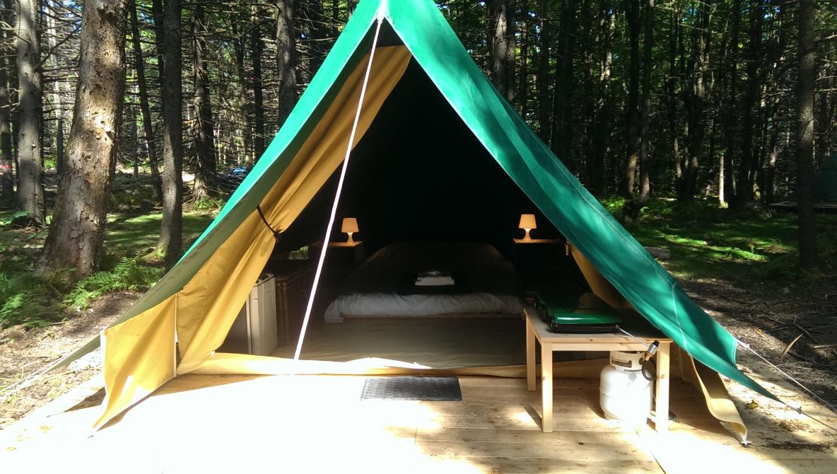Huttopia Sutton - tente Bonaventure: