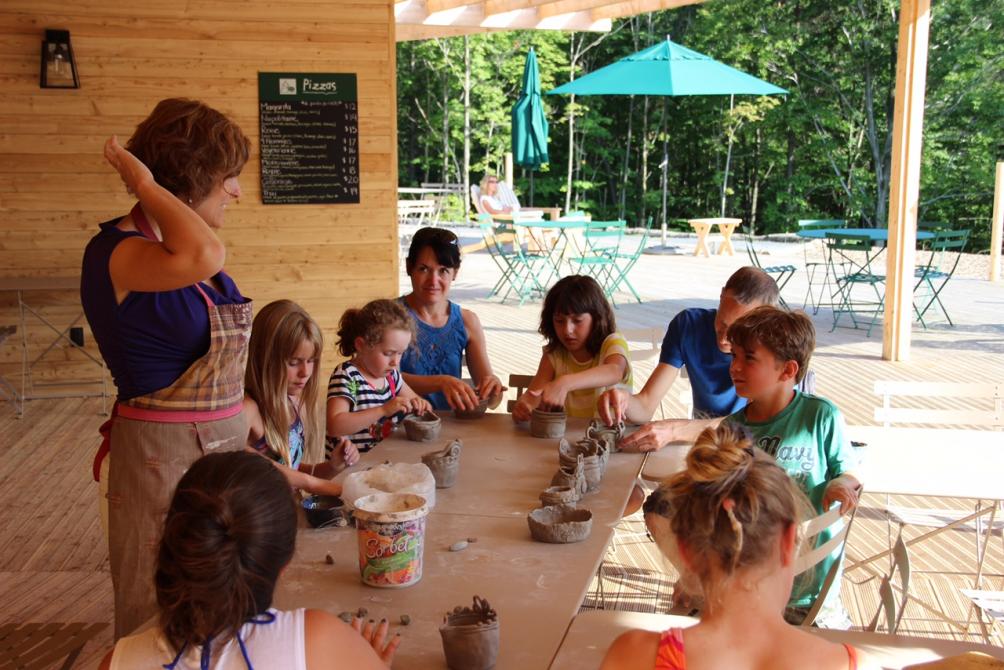 Huttopia Sutton - centre de vie: