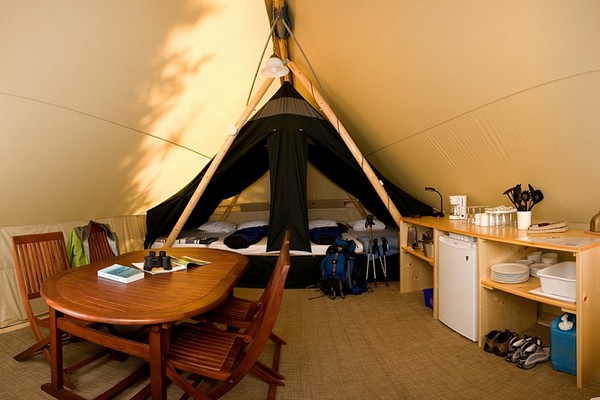 Huttopia Sutton: Canadienne tent