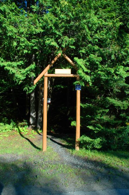 Pedestrian trails: Hiking at Station touristique Baie-des-Sables, Lac-Mégantic