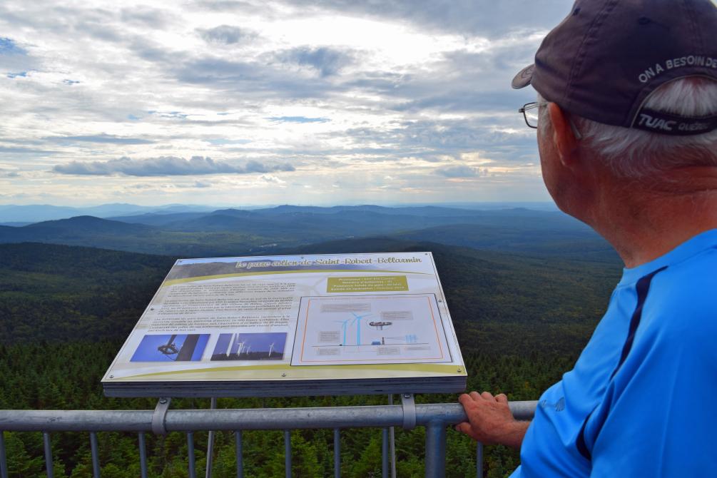 Mont Bélanger summit: Saint-Robert-Bellarmin, Mégantic region
©Marie-Claude Lacombe