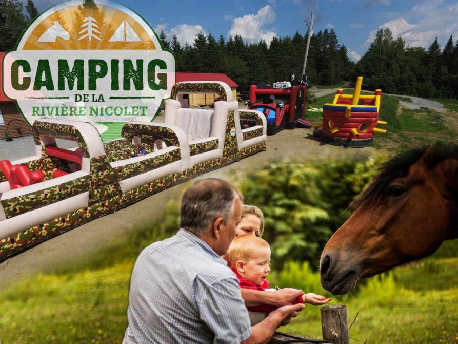 Camping de la Rivière Nicolet: Wotton