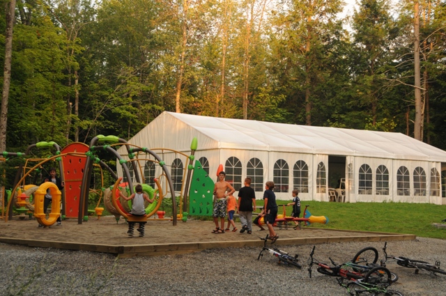 Community hall, indoor games for children, thematic evening: