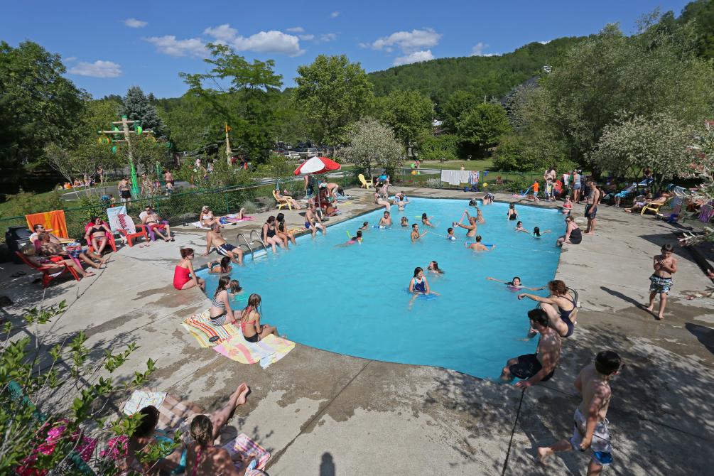 Parc de la Gorge de Coaticook: Camping, Coaticook