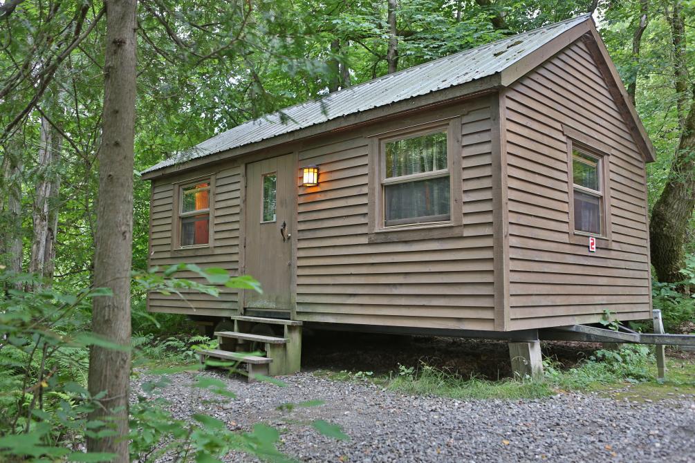 Parc de la Gorge de Coaticook: Camping, Coaticook