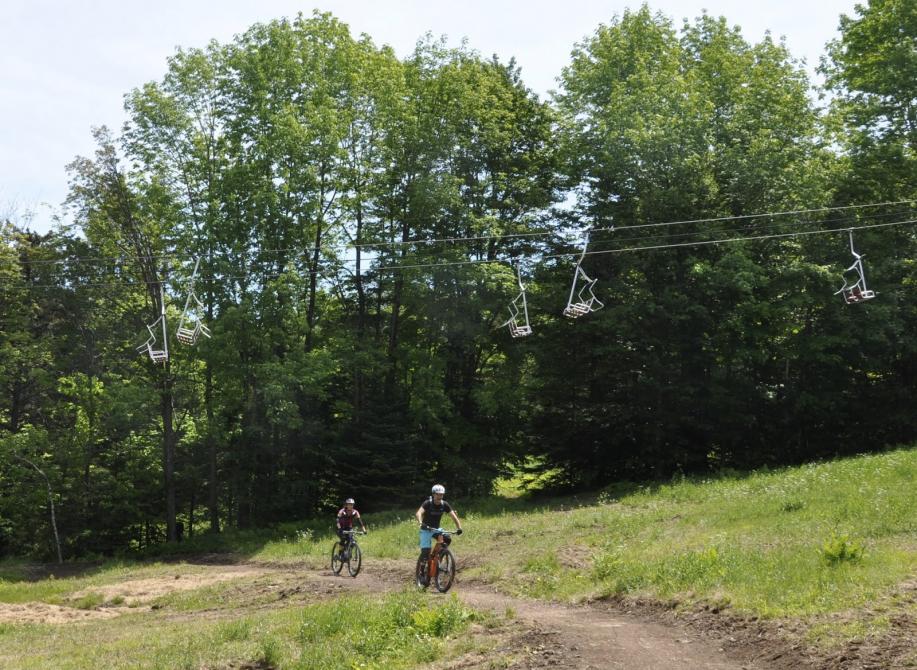 Départ au Mont Sutton: Photo: Pierre Surprenant