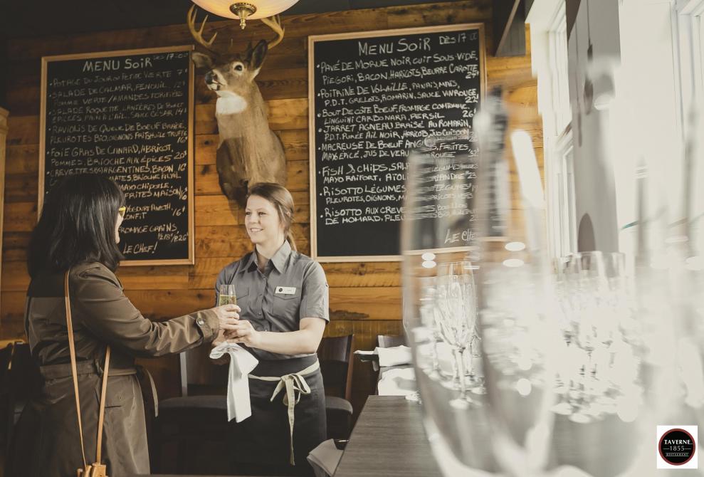 Taverne 1855: Restaurant, Magog
©Jocelyn Riendeau