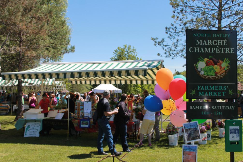 Marché champêtre de Melbourne North Hatley: Marché champêtre de Melbourne North Hatley