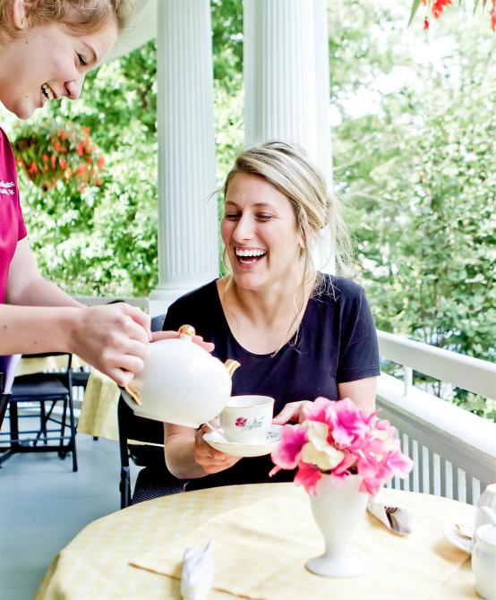 Musée Beaulne: Afternoon tea at the museum
Coaticook