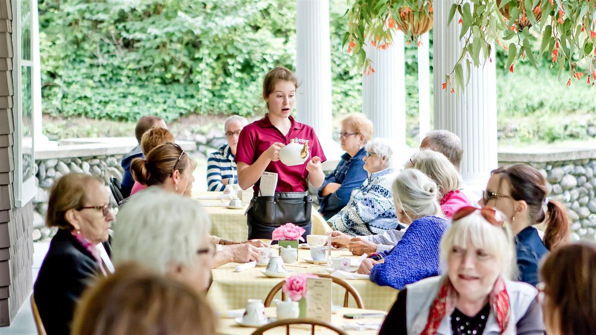 Musée Beaulne: Afternoon tea at the museum
Coaticook