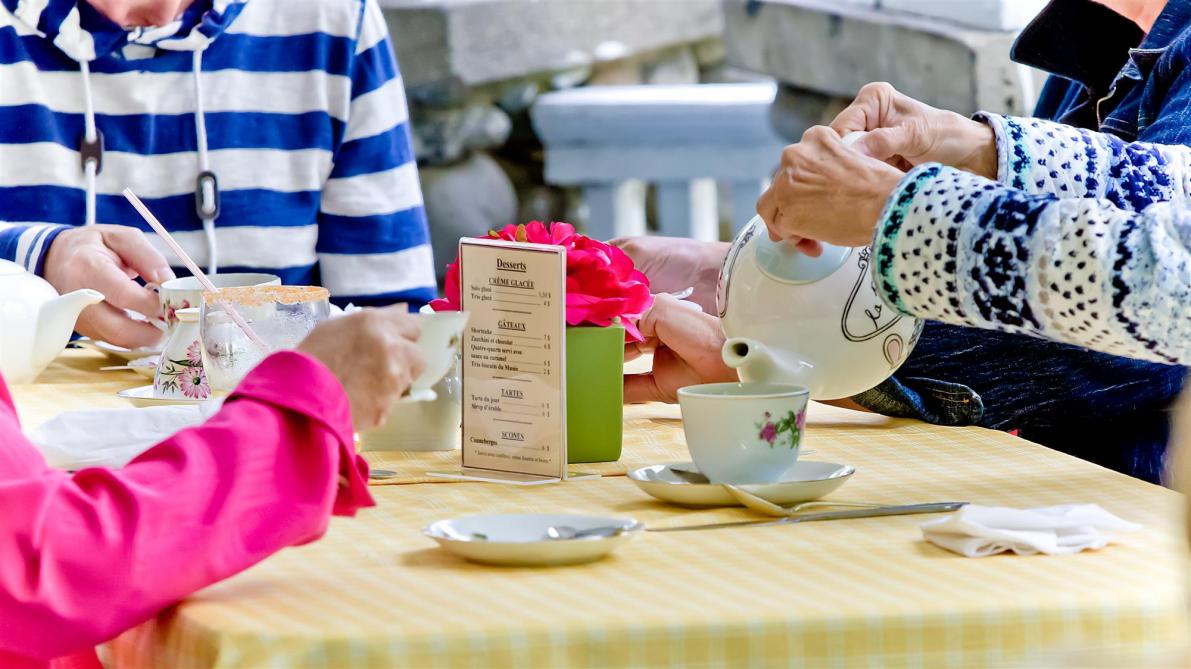 Musée Beaulne: Afternoon tea at the museum
Coaticook