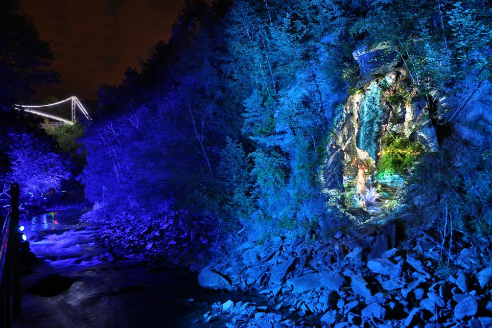 Foresta Lumina: Parc de la Gorge de Coaticook 