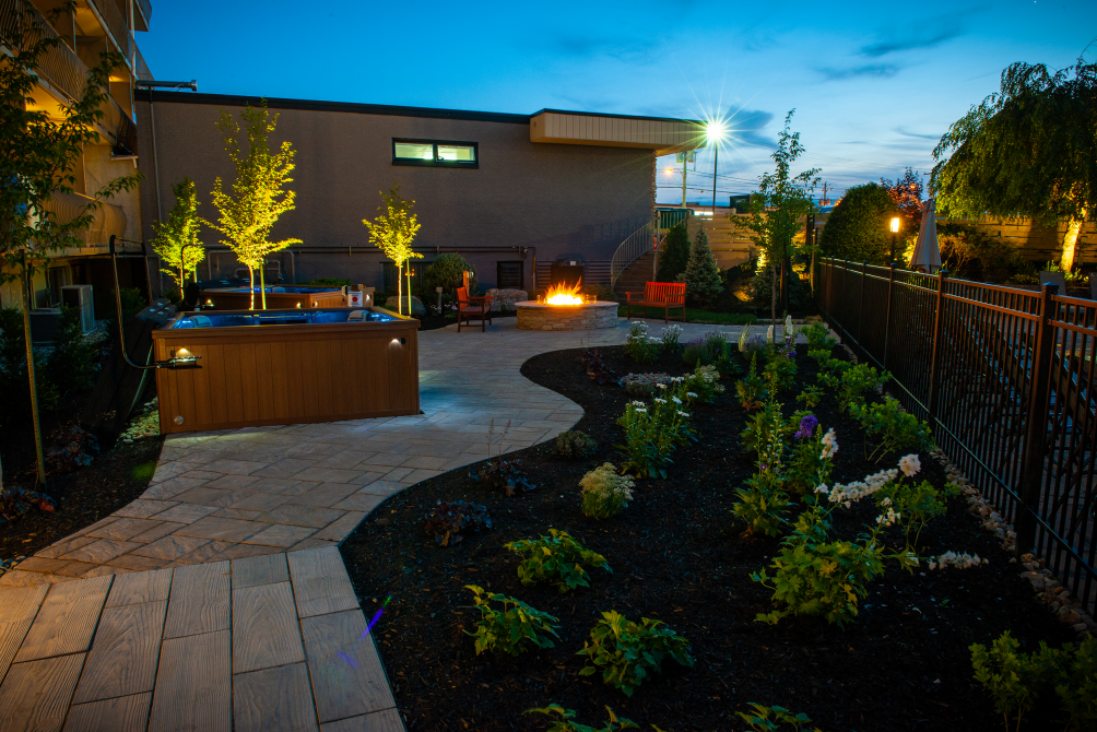 Hôtel Castel - outdoor spas: Granby