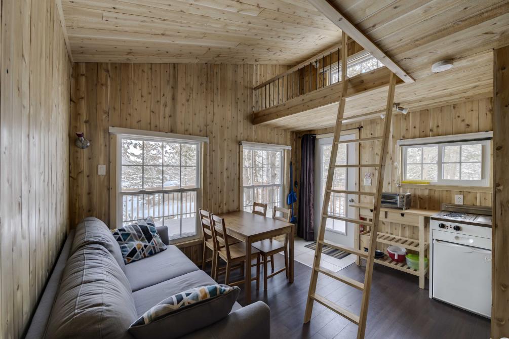Cabania: In this mini-house, you will have everything you need for a remarkable stay.