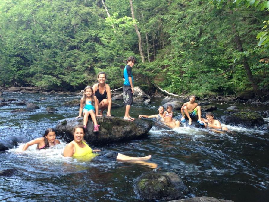 The SPA: Our natural SPA in the river