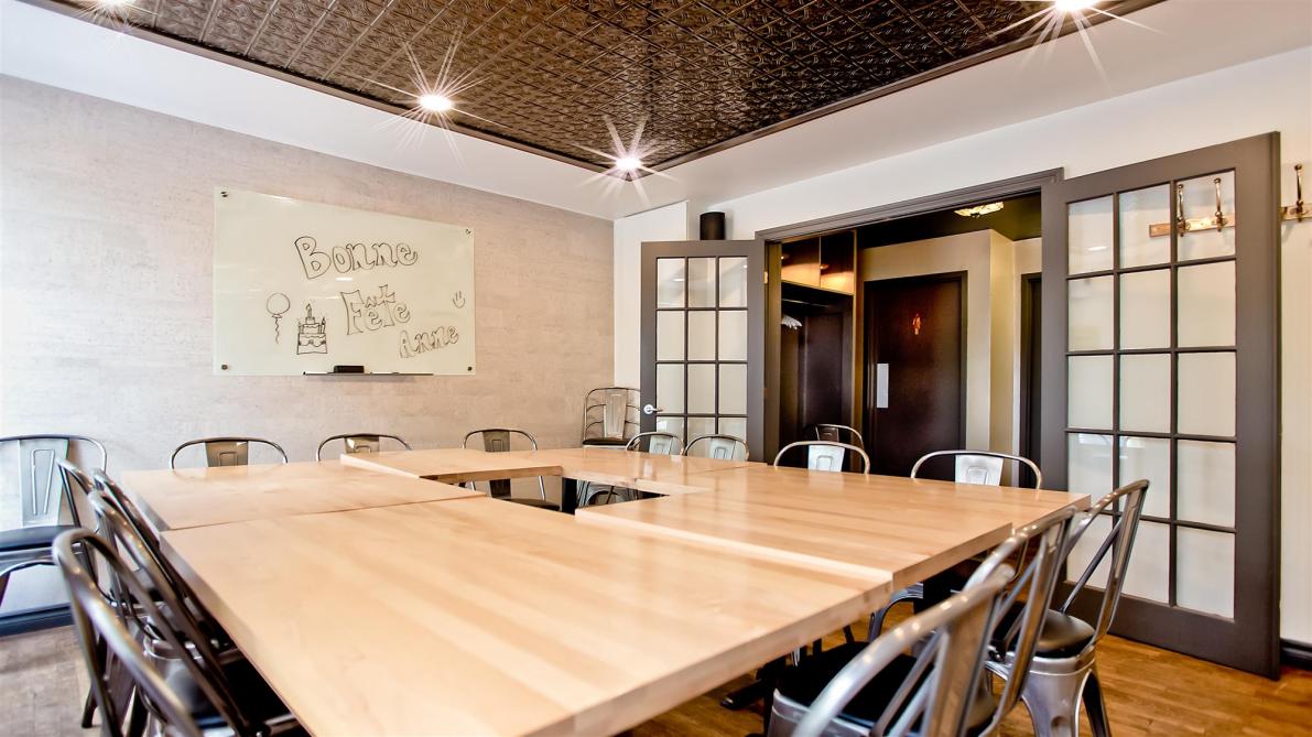 Café de la Brûlerie: Meeting room