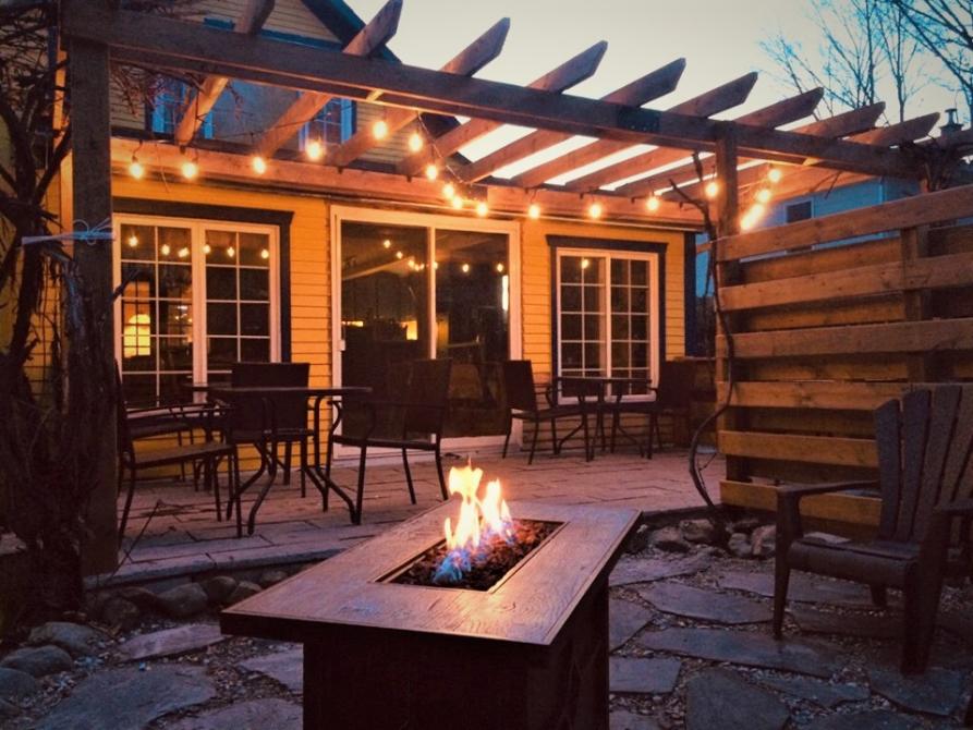 Backyard terrace: Backyard terrace