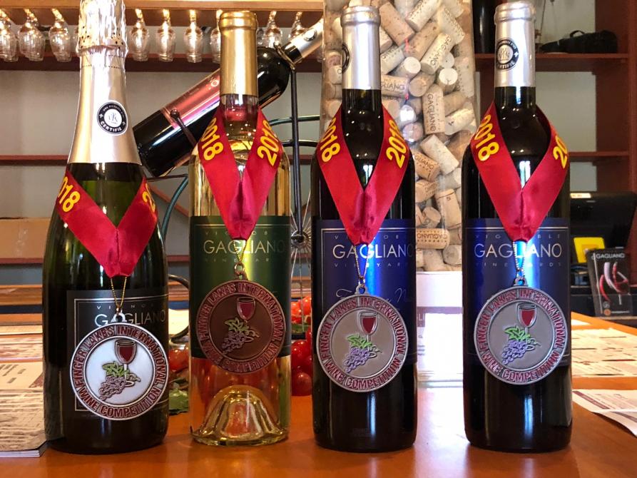 Vignoble Gagliano medals: