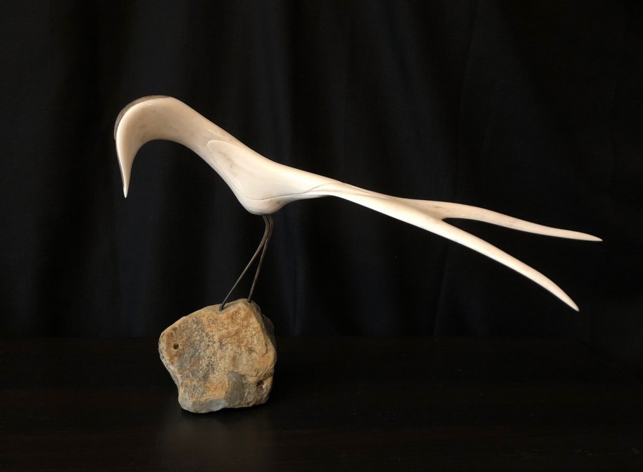 Jean-Pierre Beaupied - Sculpture on bone: Canon Gustin Hall
