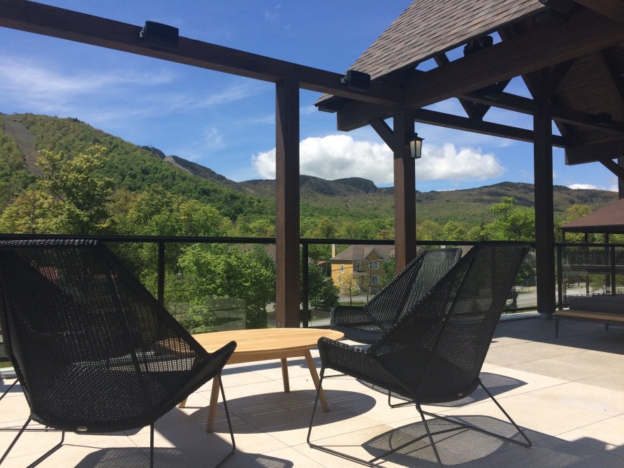 Espace 4 Saisons - Roof terrace: