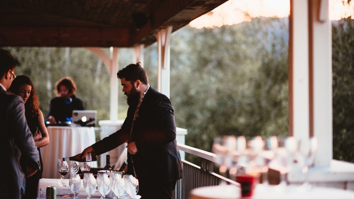 Reception at the Golf Course: