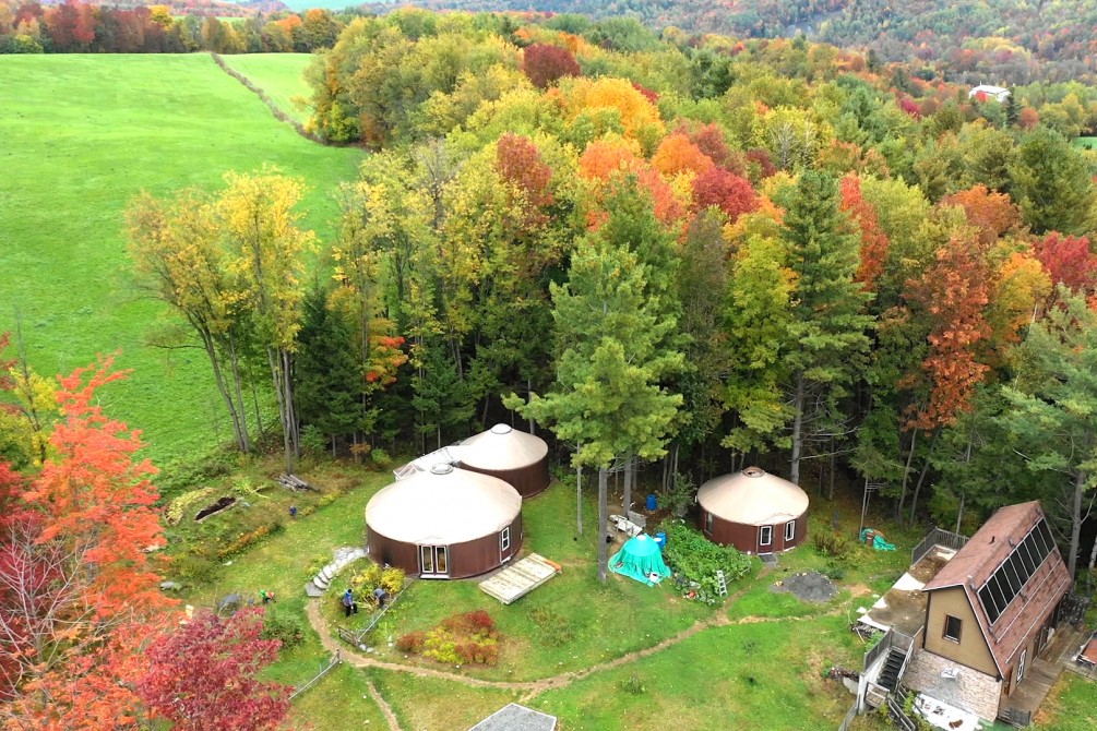 Eco-futurist lodge: