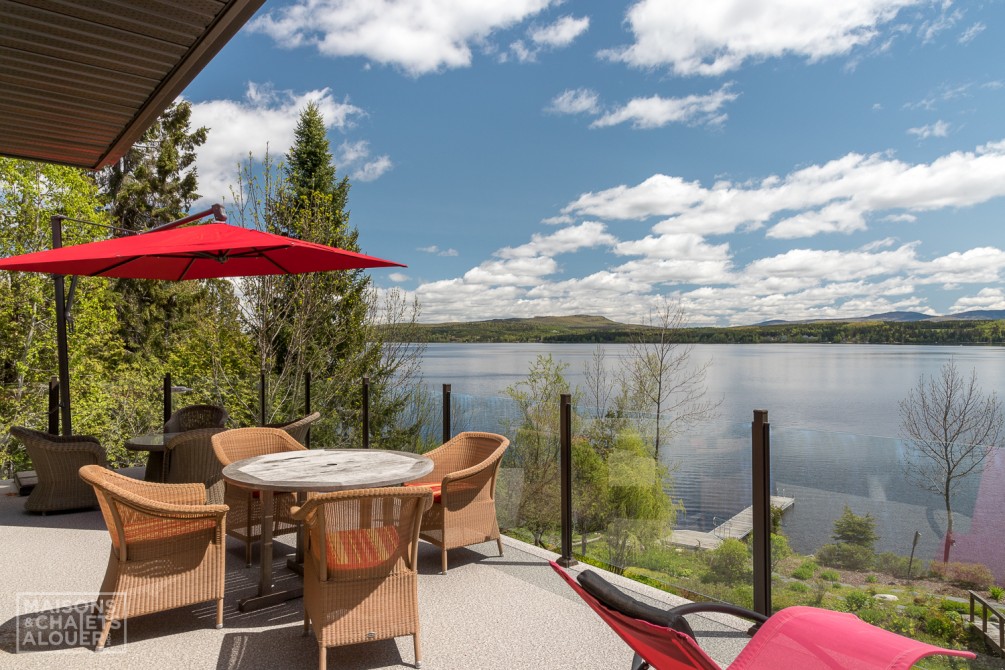 La Casa du Lac: Balcon avec vue sur le lac.