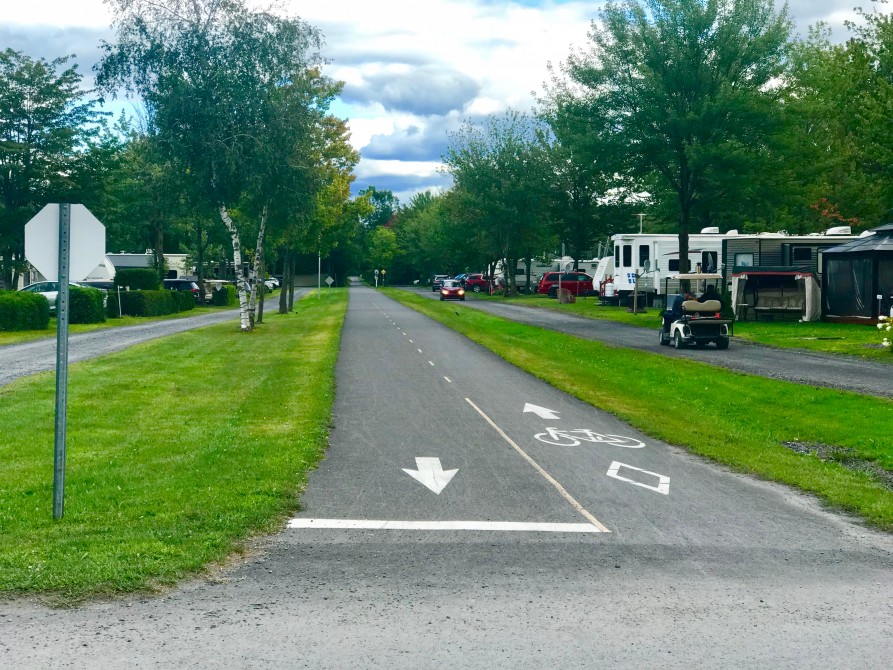 Bike Path : Bike Path directly on the site.