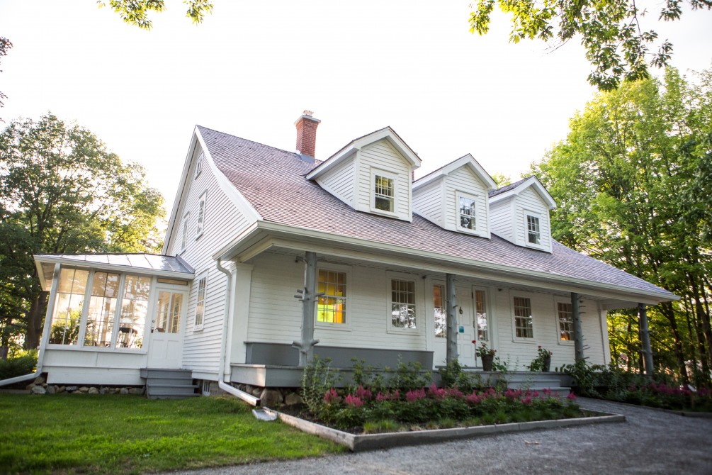 The Merry House in summer: Credit: Simon Dorval