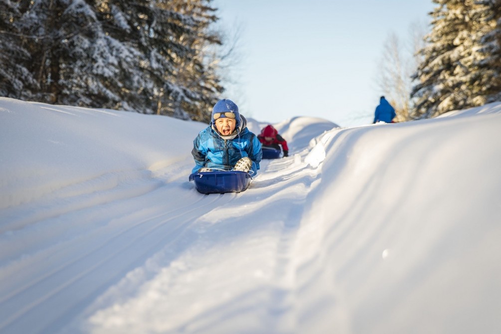 Slide: Tubing slide