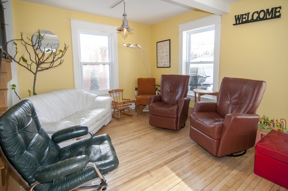living room: